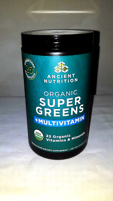 Ancient Nutrition Organic Super Greens + Multivitamin & Minerals Supplement NEW
