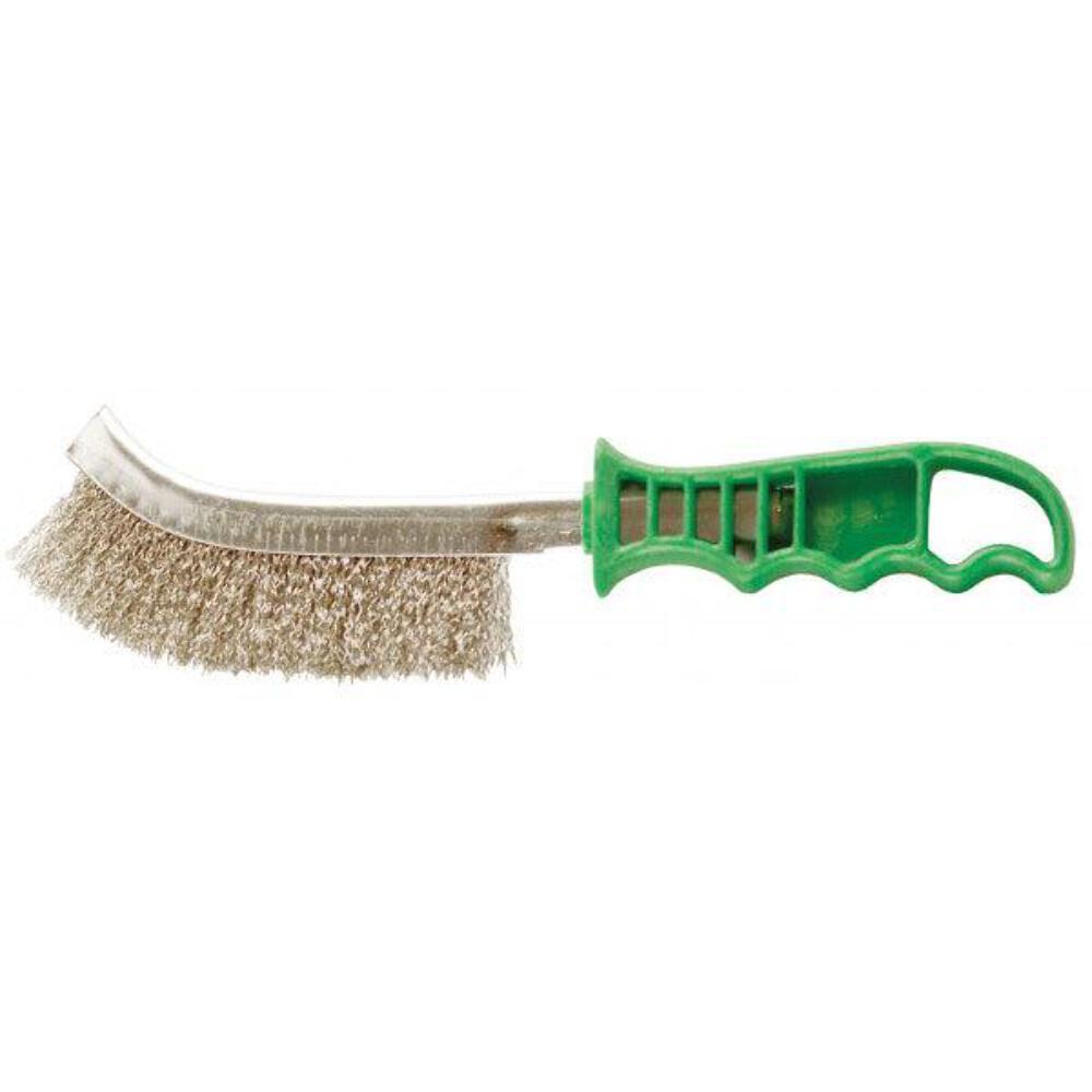 Stainless Steel Scratch Brush for Hard-to-Reach Areas