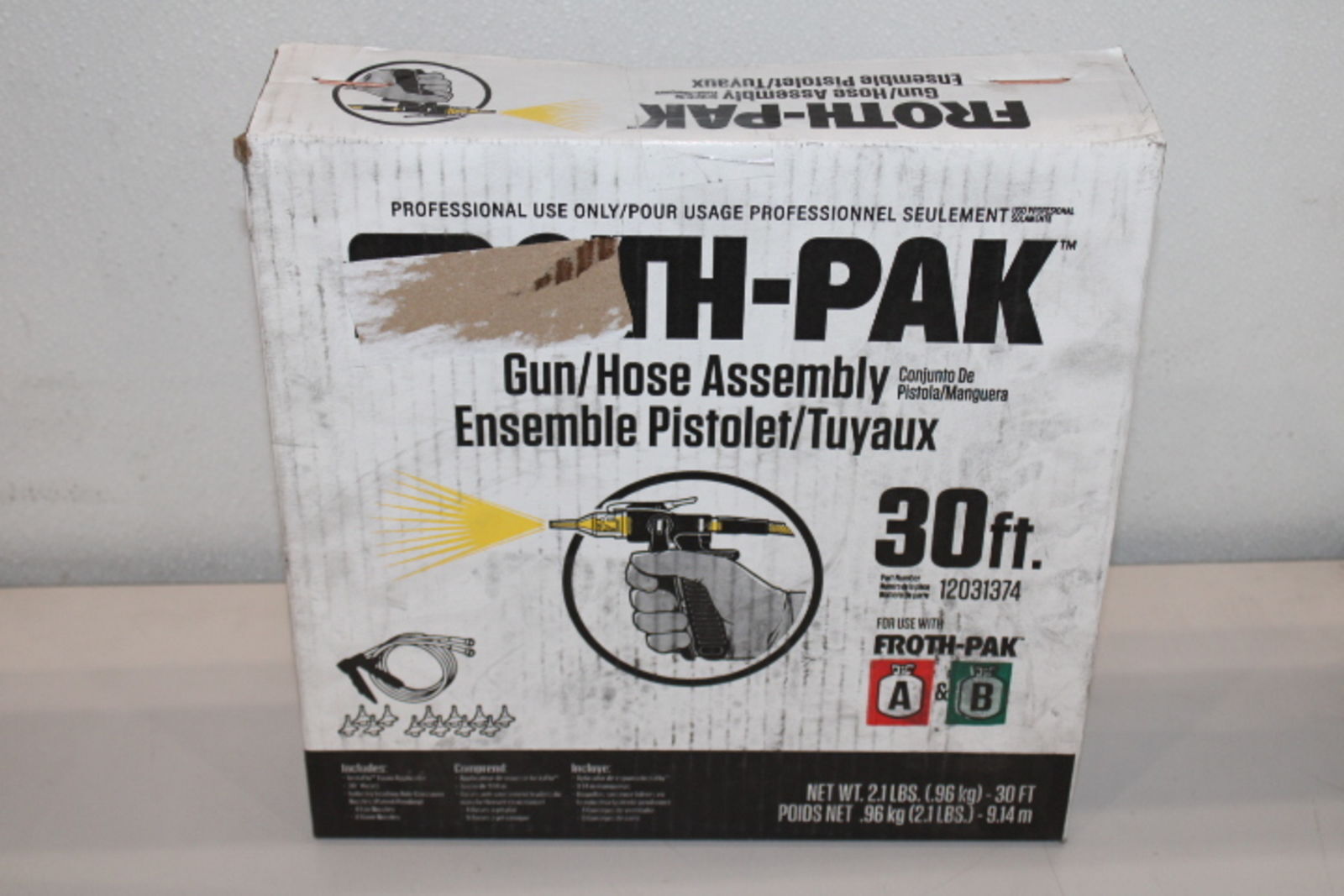 FrothPak Gun and Hose Kit, 30ft 12031374 eBay