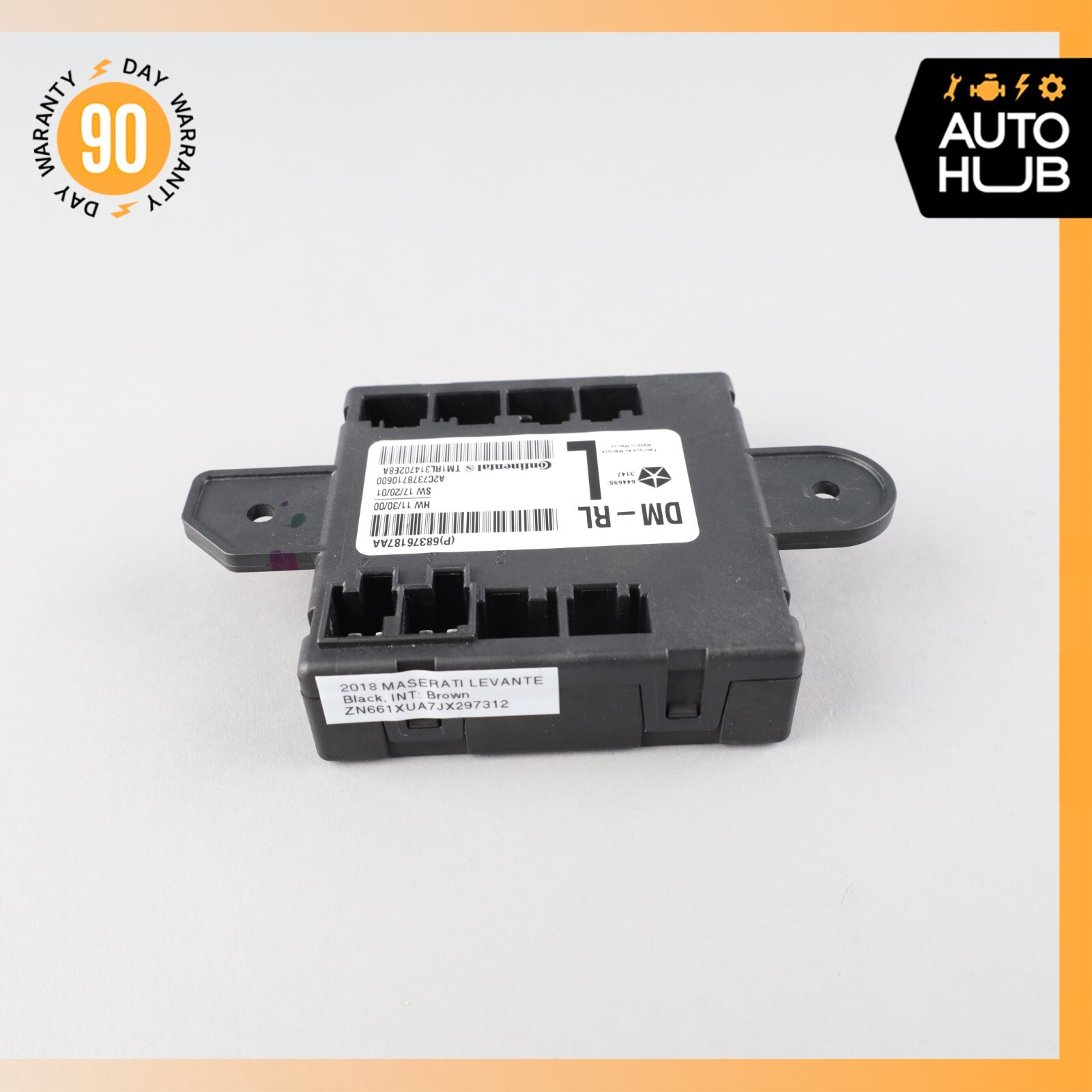 17-20 Maserati Levante M161 Rear Left Driver Side Door Control Module OEM 64k