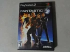 Fantastic 4 Sony Playstation 2 PS2 Game Disc & Box Free Ship