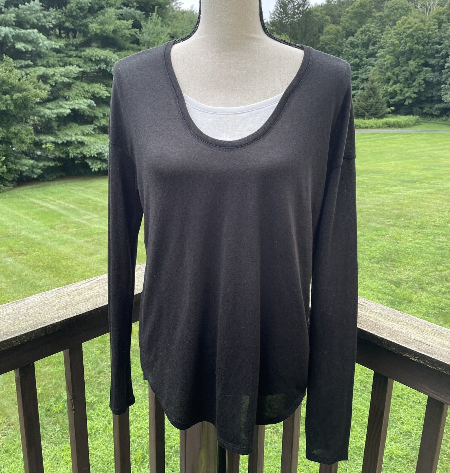 VINCE Tunic Top Lagenlook Basic Simple Minimalist… - image 3