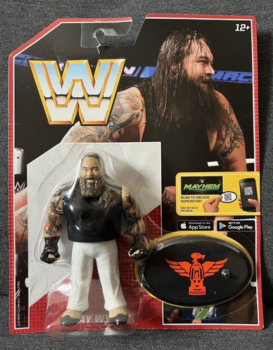 Bray Wyatt - Mattel Retro Action Figure MOC WWE Ha...