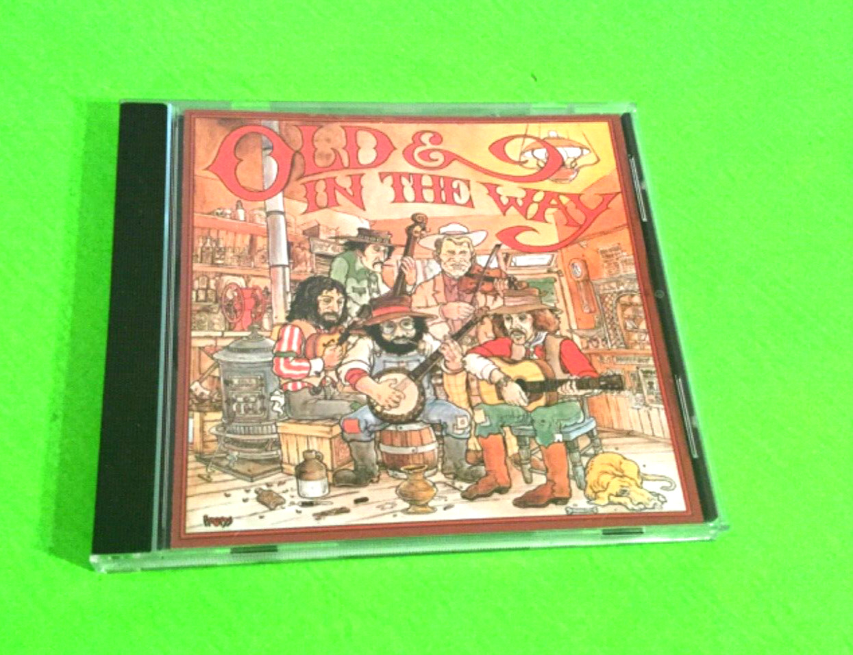 Old And In The Way Self Titled CD Arista Label  Jerry Garcia