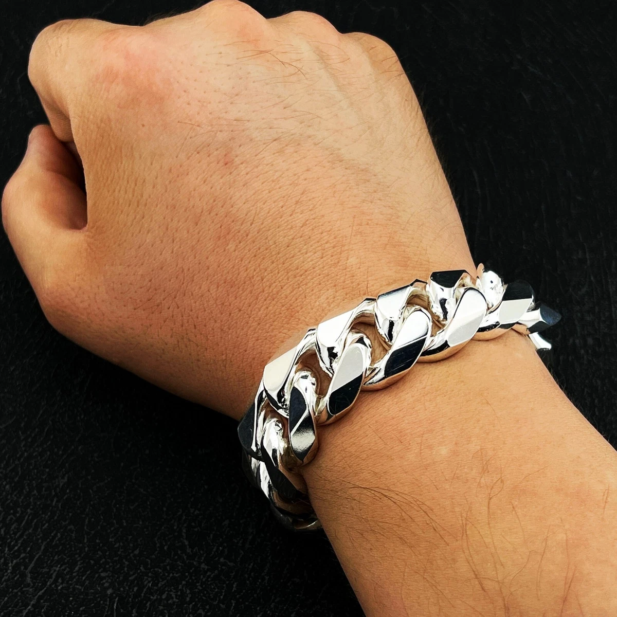 21mm cuban link deals bracelet