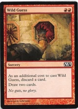 Wild Guess *PLAYSET* Magic MtG x4 M14 SP