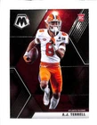 A.J. Terrell 2020 Mosaic Rookie Card #248 Clemson Tigers