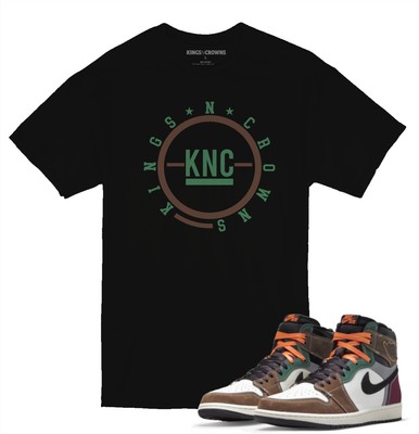 Tee shirt to match Air Jordan 1 Hand Crafted Sneakers. KNC Star