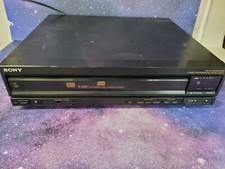 Sony CDP-C500 5 Disc Carousel CD Compact Disc Changer no Remote