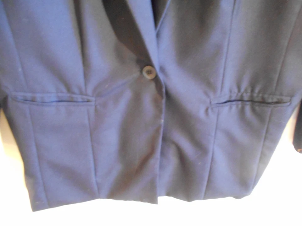 Chaqueta Blazer Y2K Denim 24/7 Mujer Negra 18W Carrera Oficina Sirena Foto 3 de 4