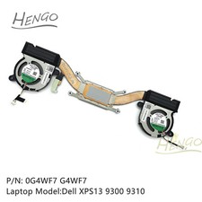 NEW For DELL XPS13 9300 9310 CPU Cooling Heatsink  Fan Cooler 0G4WF7 G4WF7