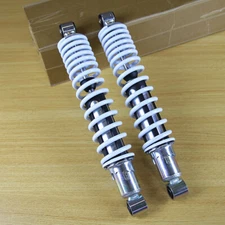 2 Factory Spec Front Shocks for Yamaha 1991-2006 Banshee 350 YFZ350 White Spring