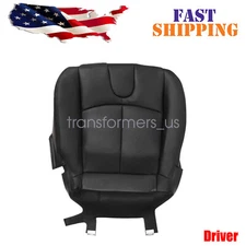 Driver Bottom Perforated Leather Seat Cover Black For 2008-2013 Infiniti G37 US