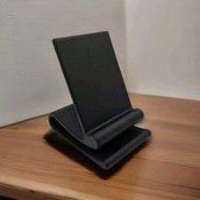 IPhone / Tablet Stand Black, Bedside, Kitchen, Counter, Desk, Table