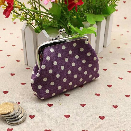 Retro Small Wallet Change Coin Purse Clutch Key Card Holder Handbag Pouch Gift - Picture 19 of 45