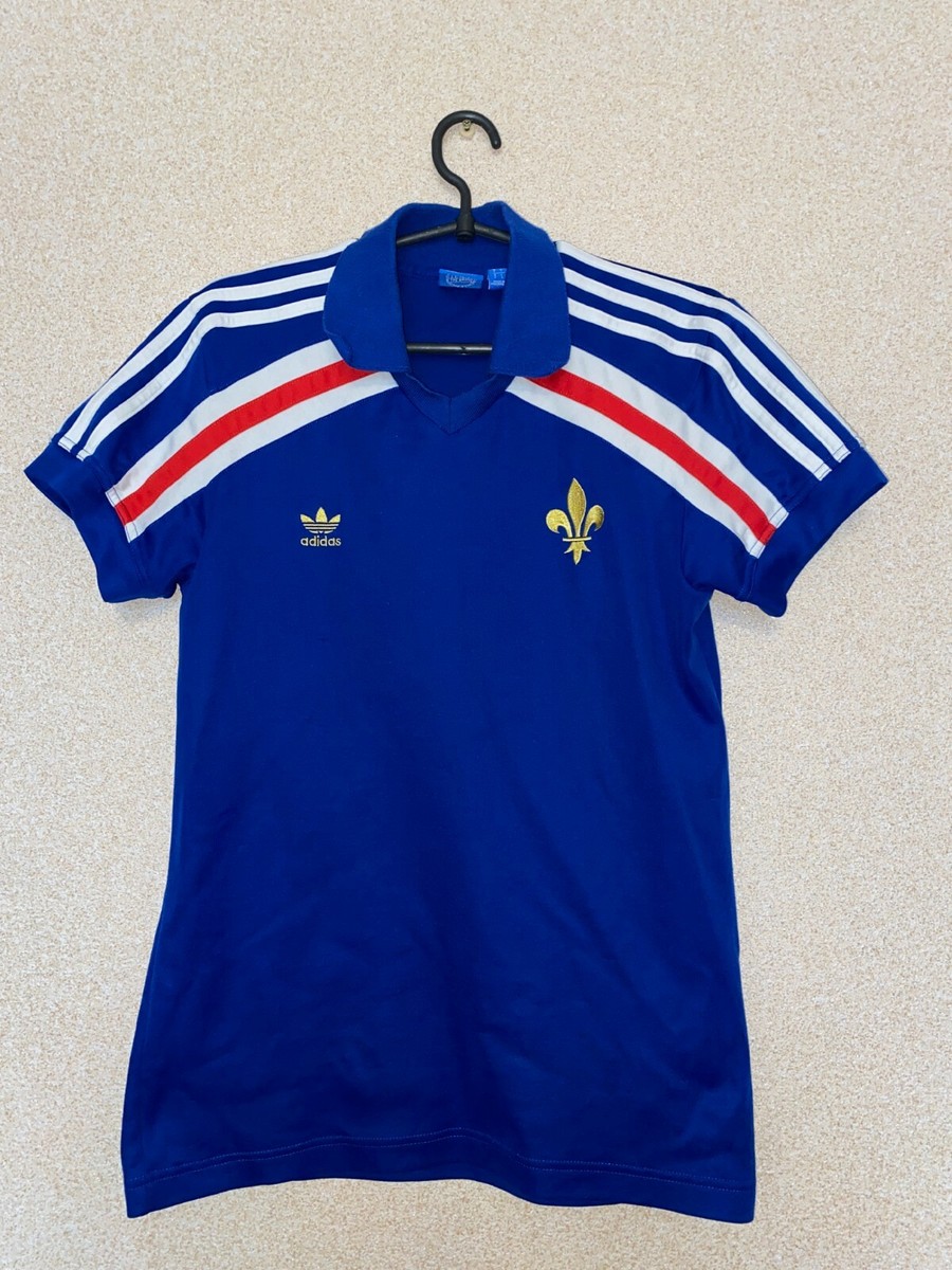 France Jersey Home Shirt Vintage Retro Replica Adidas | eBay
