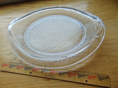 Antique Bread platter- Give Us ... Our Daily Bread- 10 1/4 x 11 3/4''
