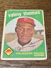 1959 Topps - Valmy Thomas #235 Grey Back - VG - Free Shipping