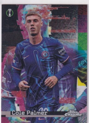 Topps Chrome CL 2024-25 No. WN-2 Cole Palmer White Noise Case Hit SSP