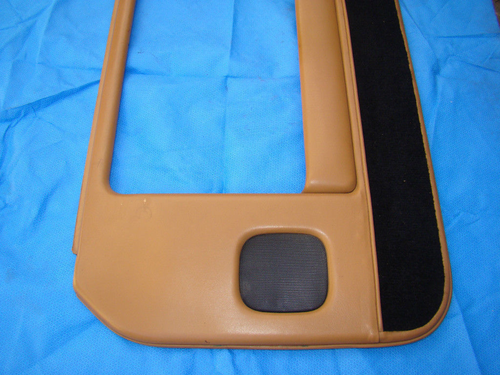 ROLLS ROYCE DOOR PANEL FRONT RIGHT LEATHER TAN SILVER SPUR