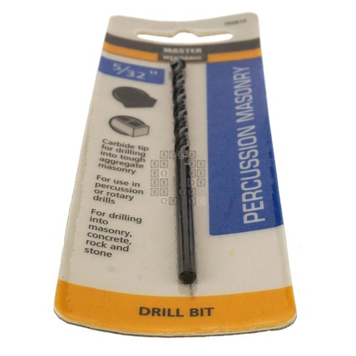 Broca de mampostería de percusión con punta de carburo Master Mechanic 702615 5/32", longitud de 4" - Imagen 3 de 7