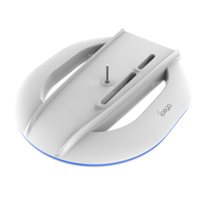 RGB Vertical Console Stand Gaming Stand White for PS5 Slim Disc/Digital Edition