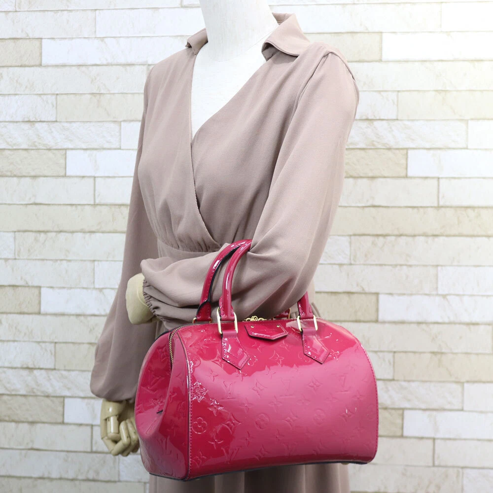 Louis Vuitton LOUIS VUITTON Montenyu Handbag Pink P12984 – NUIR