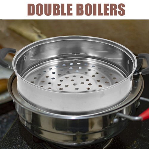Stainless Steel Steamer Basket Insert Cooking Pot Kitchen Steaming - Picture 12 of 12
