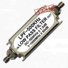Low pass filter LPF500KHzLC frequency can be customized 50 ohm