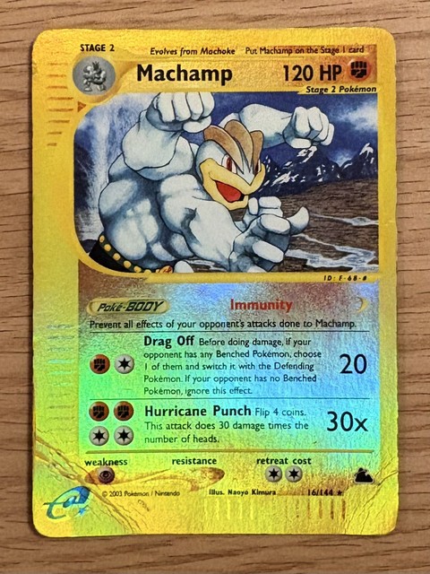 Machamp [Reverse Holo] #16 (Skyridge (2003))