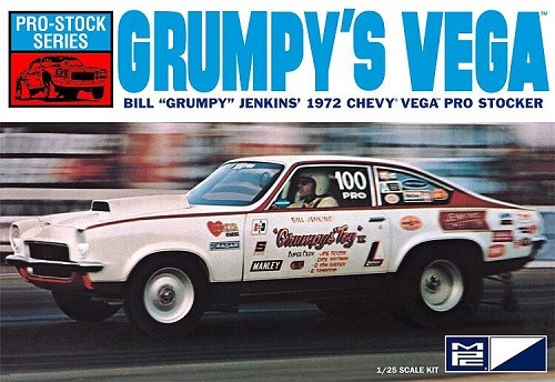 AMT/MPC MPC877/12 - 1/25 1972 Chevy Vega Pro Stock, Bill Grumpy Jenkins - New