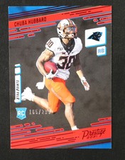 2021 Panini Prestige CHUBA HUBBARD Rookie RC RED /299 #241