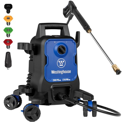 #ad PX3100 Electric Pressure Washer 2300 PSI Soap Tank Steel Wand 5 Nozzle SALE OFF $171.09