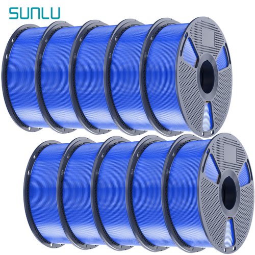 SUNLU 5×1KG/10×1KG PLA PETG Seide ABS ASA SILK 3D Drucker Filament 1KG Spule - Afbeelding 66 van 153