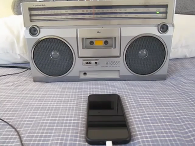 Toshiba RT-8155S Boombox - Vintage Late 70's - Ex Cosmetic