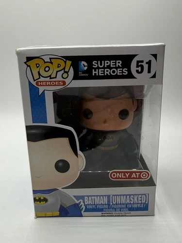 Funko Pop Batman [Unmasked] #51 DC Heroes Target Exclusive - NIB