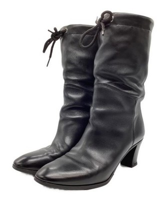 GUCCI                    August leather ankle boots black