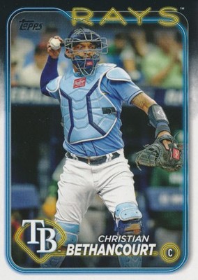 2024 Topps #96 CHRISTIAN BETHANCOURT - Tampa Bay Rays