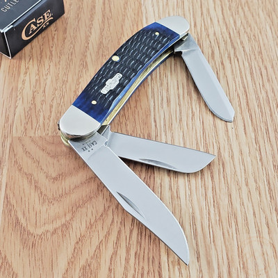 Case XX Sowbelly Pocket Knife Mirror Finish Stainless Steel Blades