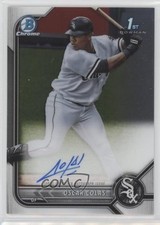 2022 Bowman Chrome Prospect Auto Oscar Colas #CPA-OCS Auto 15r3