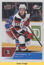 2022-23 Upper Deck CHL Blue Jack Matier #59 READ 16uw