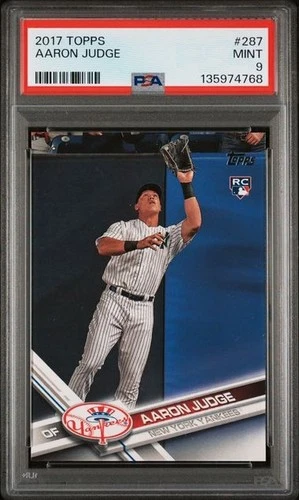 Aaron Judge 2017 Topps #287 PSA 9 RC