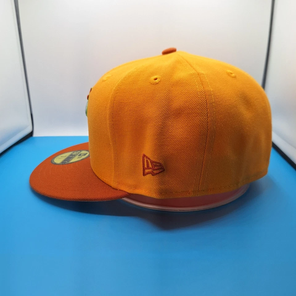 Miami Heat New Era 59FIFTY Gorra Ajustada 7 1/2 Naranja Óxido Gorra NBA  Foto 3 de 4