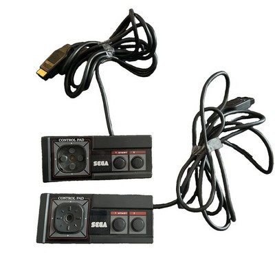 2x Original Sega Master System Controller Control Pad | Defekt für Bastler