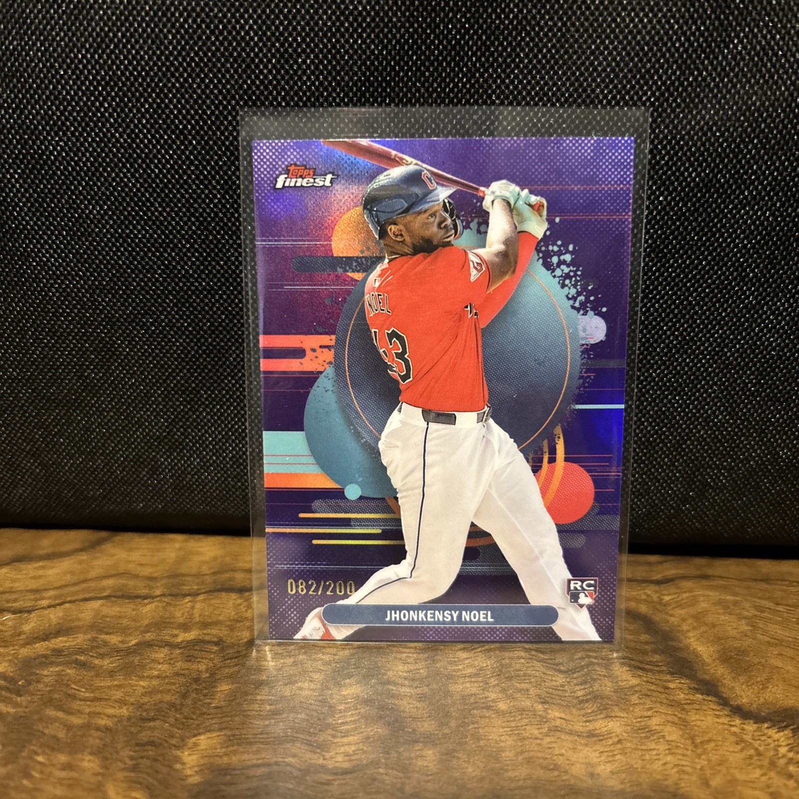 2025 Topps Finest - Uncommon Jhonkensy Noel #117 Purple Refractor /200 (RC)