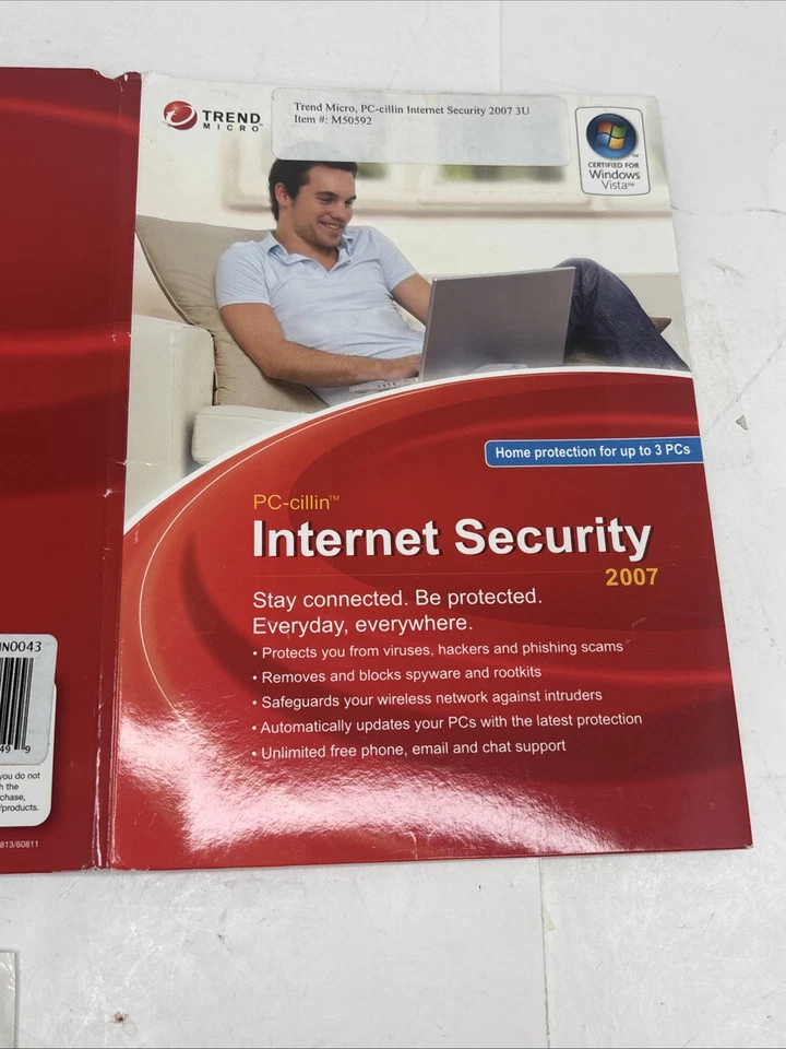 PC-cillin Internet Security For Windows 7, Vista, XP Dell P/N - T3VT2 / 08V20J - Image 2 of 4