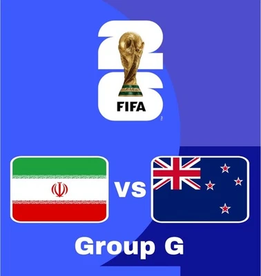 FIFA World Cup 2026 Ticket Match 15 Iran vs New Zealand 15.06. LA Cat 3 - Bild 1 von 2