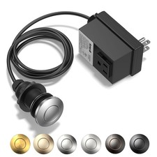 Garbage Disposal Air Switch Kit - Professional, UL Listed Wireless Sink Top Garb