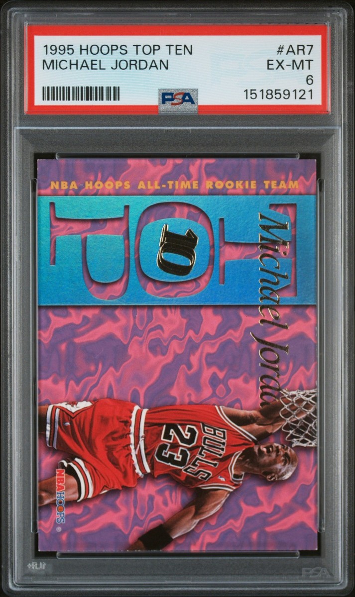 マイケルジョーダン フープスオールタイムルーキーチームトップ 10 1995-96 NBA Hoops - Top 10 Michael Jordan #AR7 for sale online | eBay