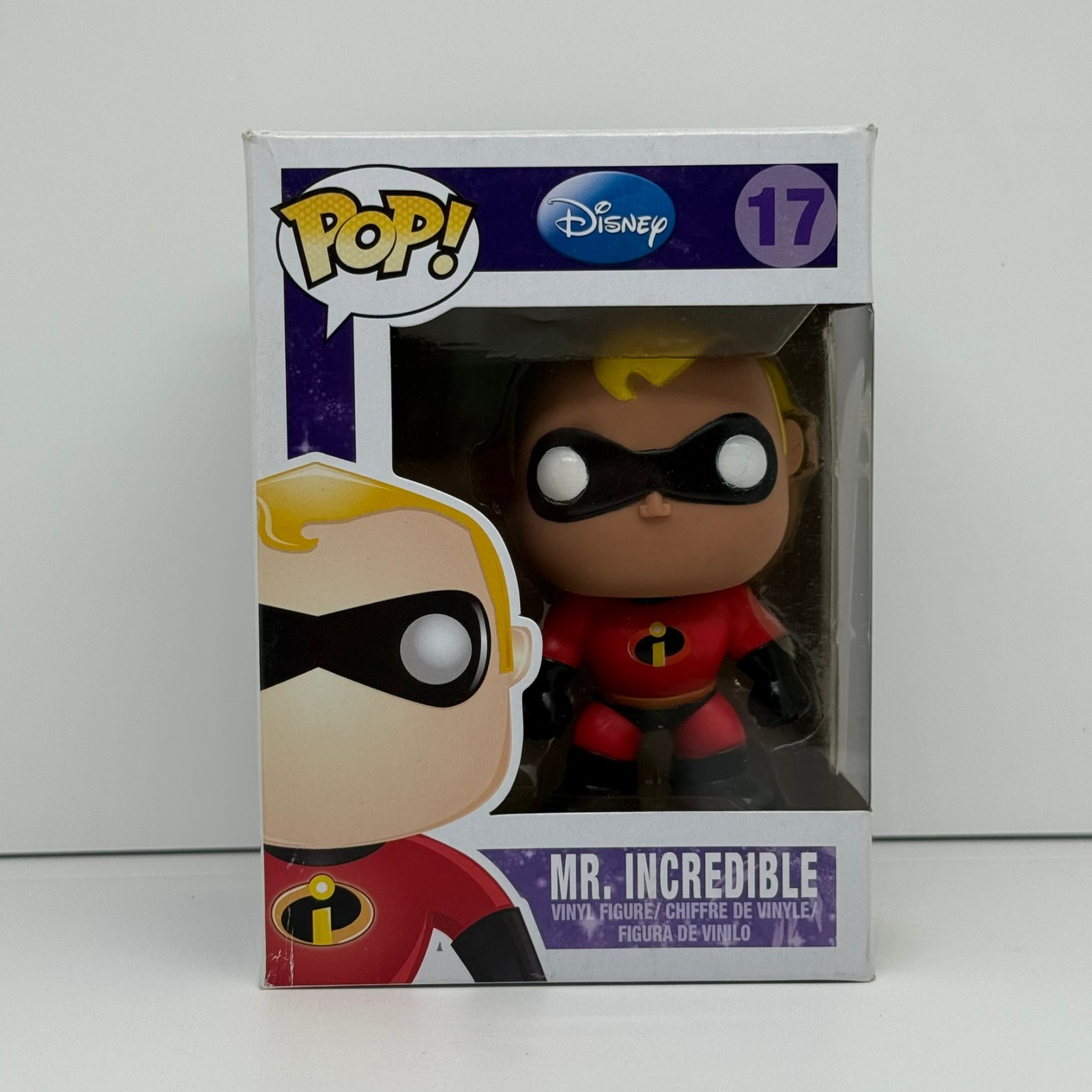 Funko Pop! Disney #17 Mr. Increíble Los Increíbles Con Protector *Bóveda*
